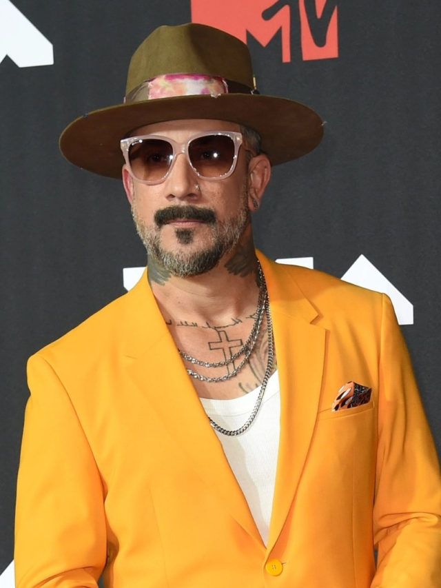 The wife of Backstreet Boys singer AJ McLean claims that